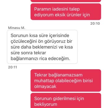 Yemeksepeti Çalışanların Keyfine Göre Hareket Etmesi, Yardımcı Olmamaları.