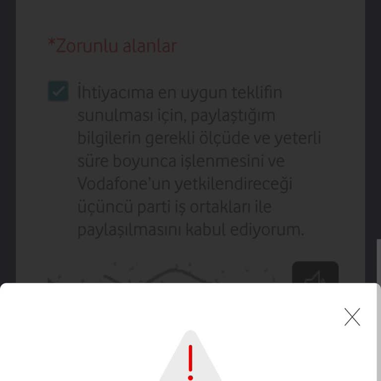 Vodafone FreeZone Faydalarından Yararlanamama Sorunu