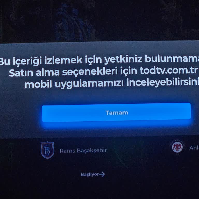 Tod TV Ödemesini Aldığı Yayını TV Den İzletmiyor!