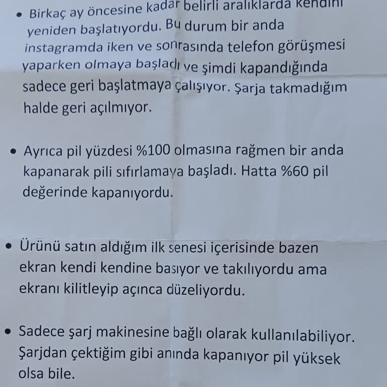Omix X600 Cihaz Ve Teknik Servis Sorunu