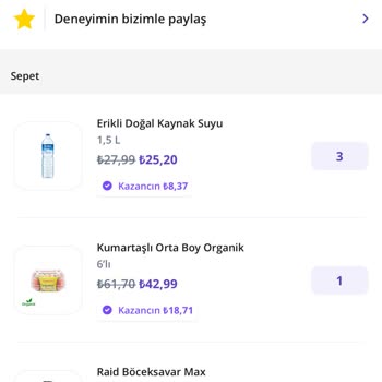 Getir Sürekli Eksik Ve Yanlış Ürün Gönderimi!