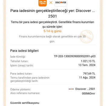 Ziraat Bankası Parama El Koydu. Kredi Kartına İadeyi Yansıtmıyor.