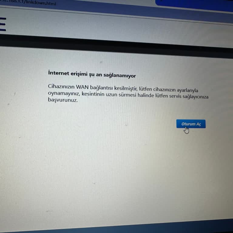 Vodafone Net Wan Arızası Ve Çözüm Eksikliği