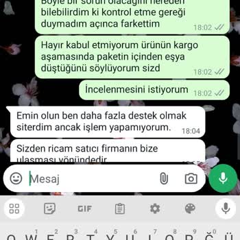 Watsons Eksik Ürün Gönderdi Ve Telafi Etmedi