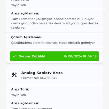 TÜRKSAT Kablo TV Hizmet Kesintisi Ve Yanıltıcı Bilgilendirme