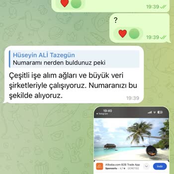 Telegram İ* M**** Şikayet