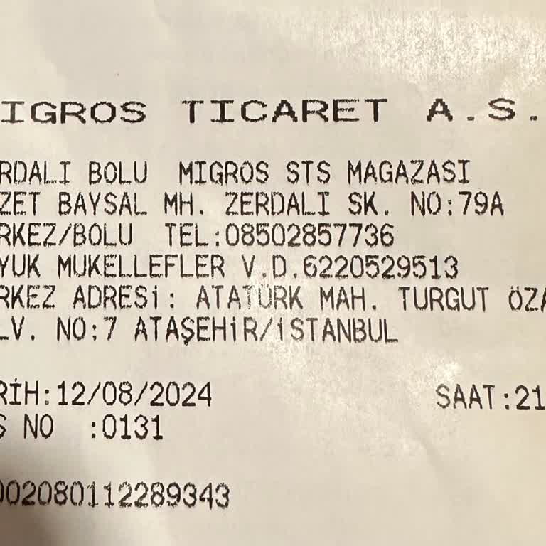 Migros'ta MaxiPuan Geçmiyormuş