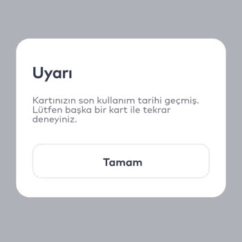 İstanbulkart Son Kullanım Tarihi Geçti Hatası