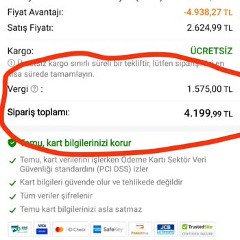 Temu %60 Vergi Uygulaması
