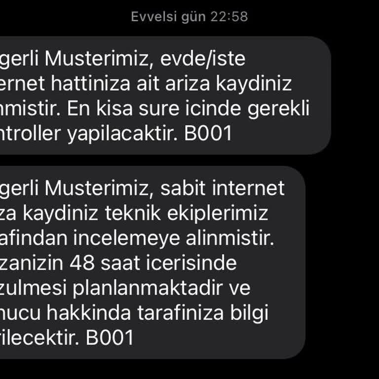 Türk Telekom Fiber İnternet Arızası