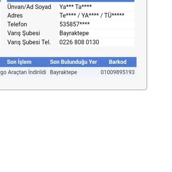 Sürat Kargo Bayraktepe Şubesi Mağduriyeti.