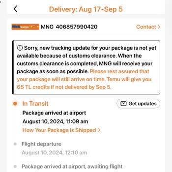 MNG Kargo Gümrük İşlemlerinin Tamamlanmaması