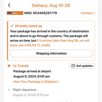 MNG Kargo Gümrük İşlemlerinin Tamamlanmaması