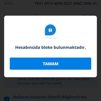 Denizbank Hesap Blokesi Kaldırma