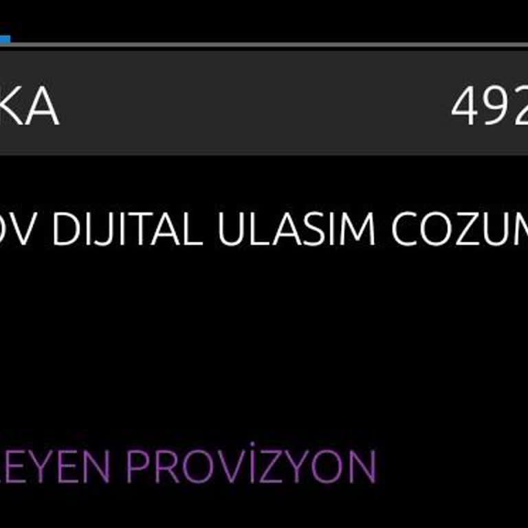 GetirAraç Bekletilen Provizyon Ödemesi