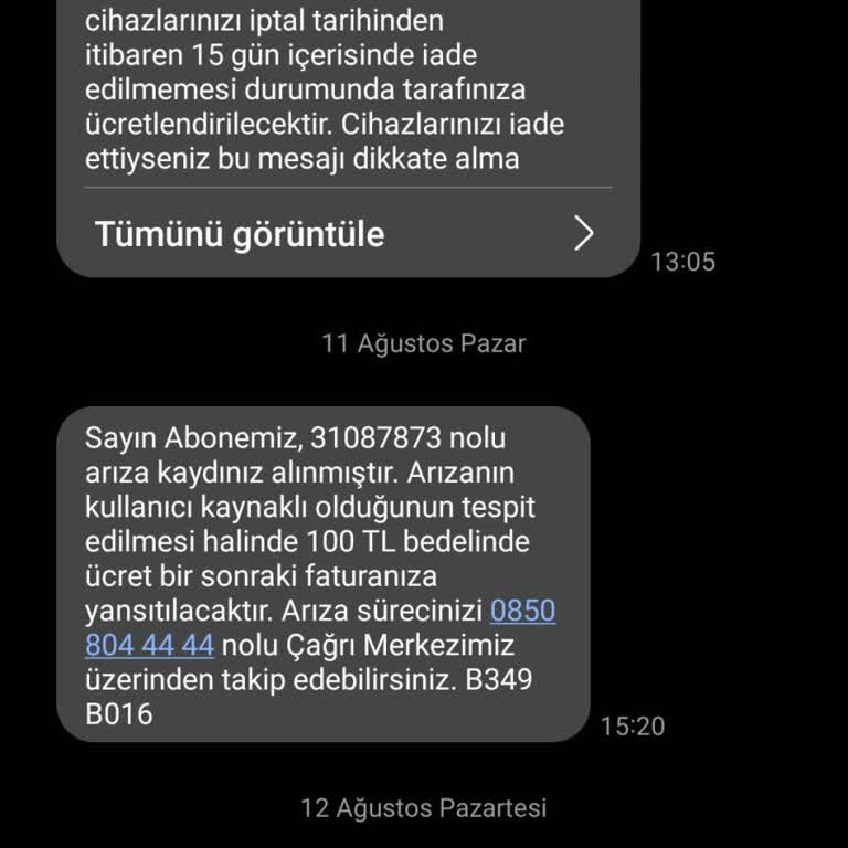 TÜRKSAT Kablo Net İnternet Sorununun Giderilmemesi