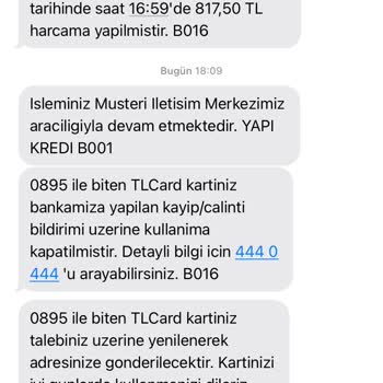 Dolap Kartımdan Alışveriş Yapılmış
