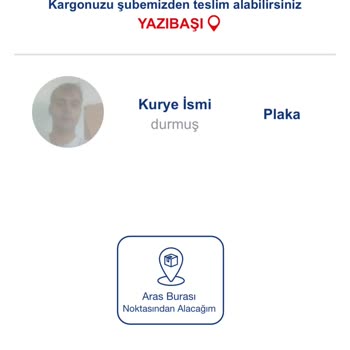 Aras Kargo Kuryesi Kargoyu Eve Teslim Etmiyor.