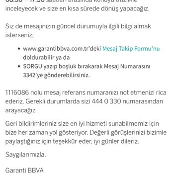 Harcama İtirazı Garanti Bankası
