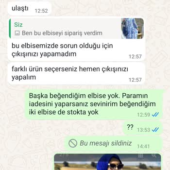 Byelha Fashion Yanıltıcı Ürün Ve İlgisiz Müşteri Hizmetleri