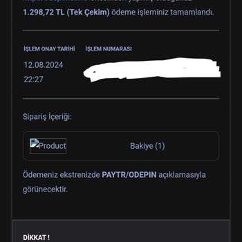 Odepin.com Sitesinden 7300 Vp Aldım Ama Geçersiz Kod Gönderdiler