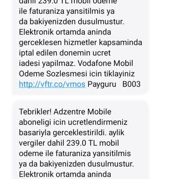 Vodafone'da Bilgim Dışında Yapılan Abonelik Mağduriyeti
