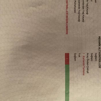 Kırşehir Pilot Garage Oto Ekspertiz Yanlış Rapor Veriyor.