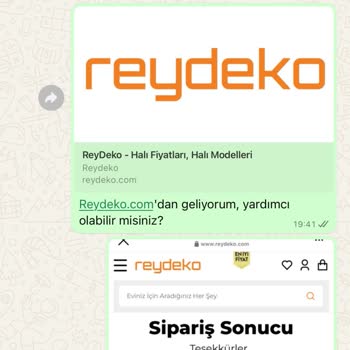Reydeko Halı Siparişlerim Gelmedi Ve Para İadesi Yapılmıyor