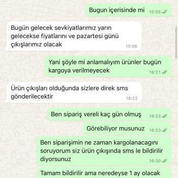 Reydeko Halı Siparişlerim Gelmedi Ve Para İadesi Yapılmıyor