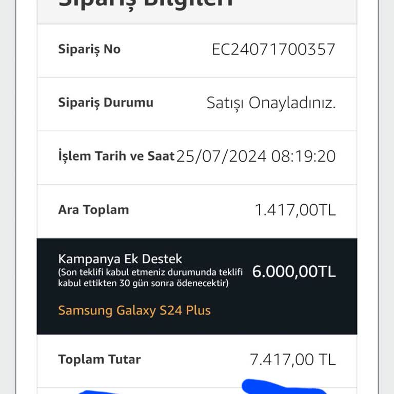 EasyCep Makul Sürede Ödeme Yapmamıştır