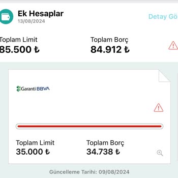 Findeks Uygulamada Düzeltilmeyen Kredi Notu