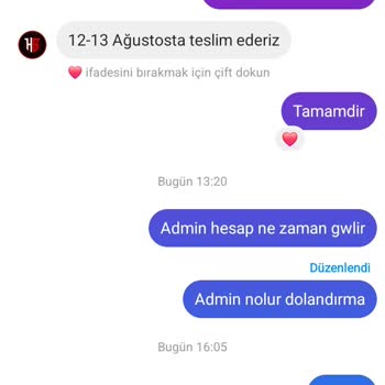 Hesap Sarayı Hesap Alımında Yaşanan İletişim Sorunu Ve Mağduriyet