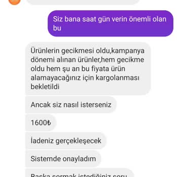Reydeko Halı Sipariş Edilen Halının Gönderilmemesi Ve Para İadesinin Yapılmaması