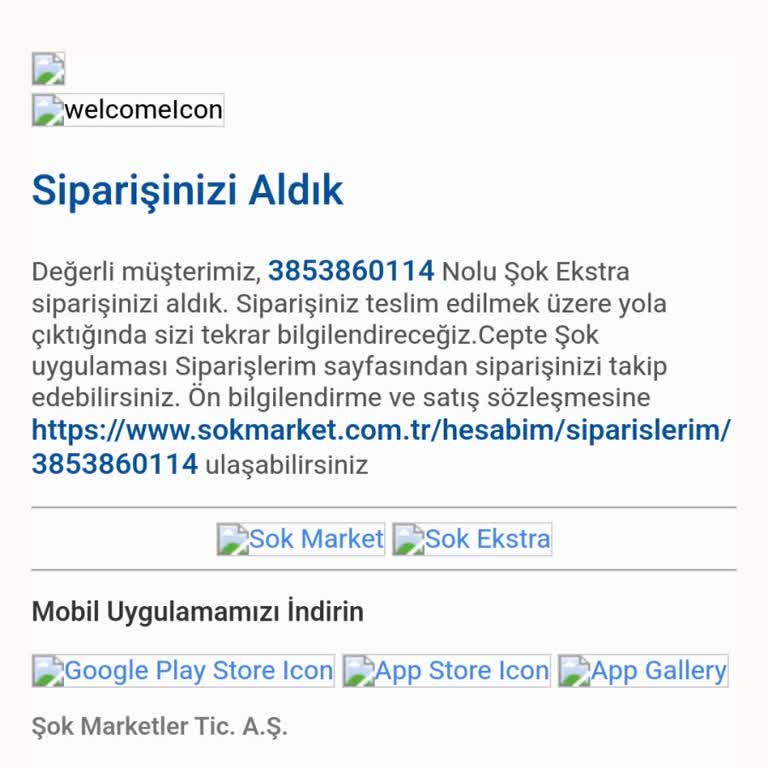 Şok Marketler Yanlış Adrese Teslim Edilen Sipariş Ve İlgisiz Müşteri Hizmetleri