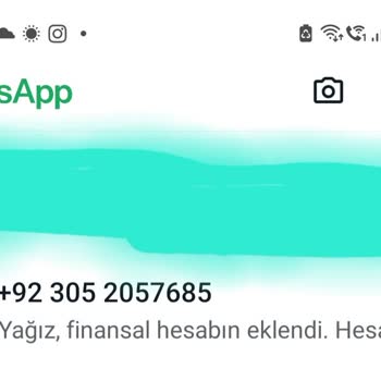 WhatsApp Pakistan Numarasından Gelen Şüpheli Mesaj Hakkında Şikayet