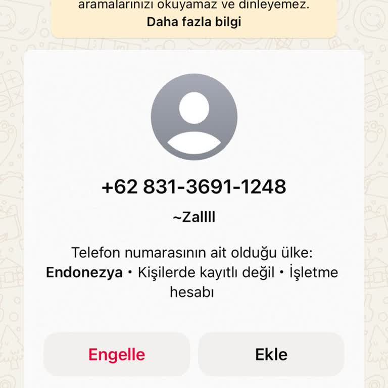 WhatsApp Yanlış Mesaj Ve Güvenlik İhlali Hakkında Şikayet