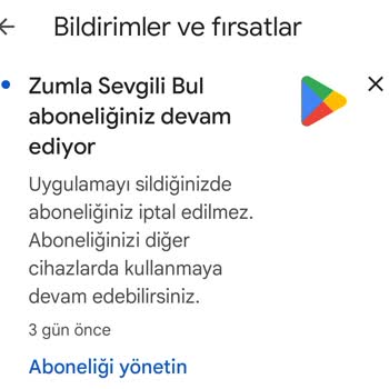 E Çift Abone İptali