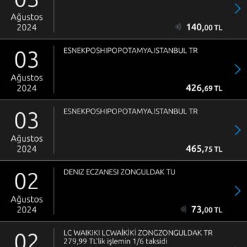 Yapı Kredi Bankası Kartımdan Bilgim Dışında Yapılan Harcamalar