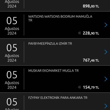 Yapı Kredi Bankası Kartımdan Bilgim Dışında Yapılan Harcamalar