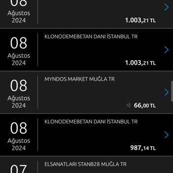 Yapı Kredi Bankası Kartımdan Bilgim Dışında Yapılan Harcamalar