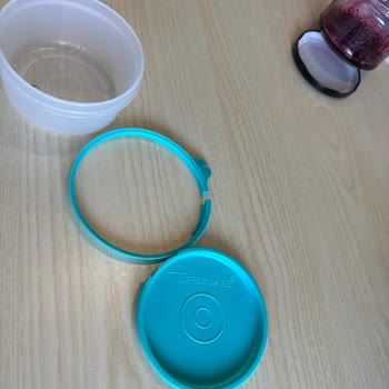 Tupperware Şeker Kap Kapak Yırtılması