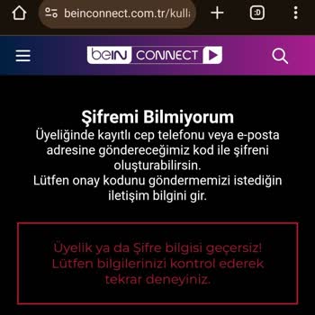 Digiturk Hatası Ve Lütfen Yardım