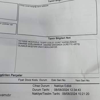 Genpa Garanti Sorunu. Tamamen Yanlış Beyan İle Garanti Dışı Bırakıyor