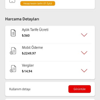 Mobil Ödeme Kapalıyken Yansıtılan Usulsüz Faturalar