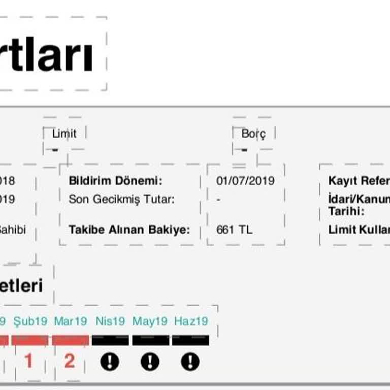 Findeks KKB Risk Raporunda Yanlış Bilgi Sorunu