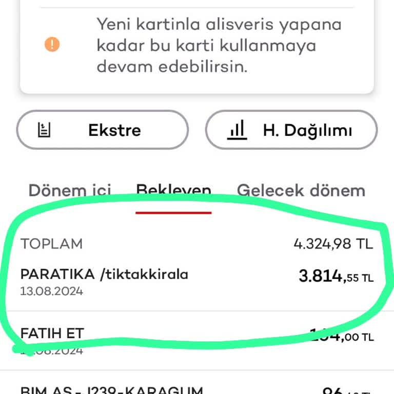 Tiktak Neo Ödeme Problemi