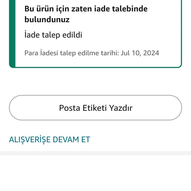 Ttec Amazon.com.tr Sorunlu Ürün İade Sorunsalı