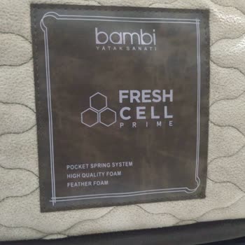 Bambi Yatak Bambi Fresh Cell Prime Yatak 6 Ayda Çökme Oldu