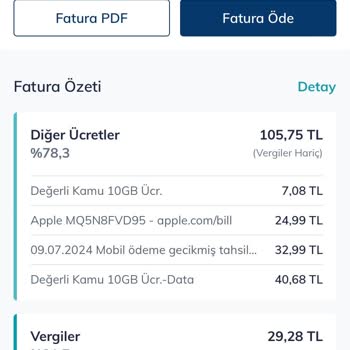 Türk Telekom Mobil Fatura Gecikme Ücreti Ve İptal Sorunu