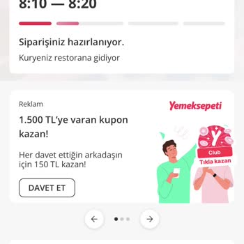 Yemeksepeti Gelmeyen Sipariş Problemi